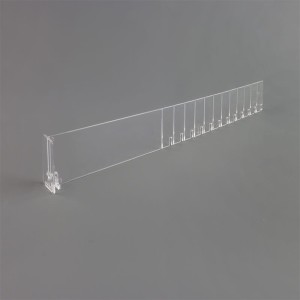 Przegroda regałowa środkowa z ogranicznikiem, H60