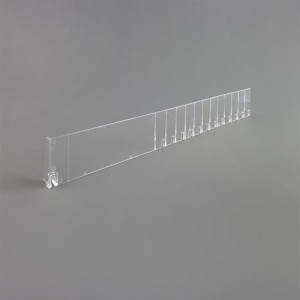 Przegroda regałowa lewa z ogranicznikiem, H60