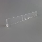 Przegroda regałowa środkowa z ogranicznikiem, H60